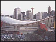 Saddledome and Calgary core - 30 kb