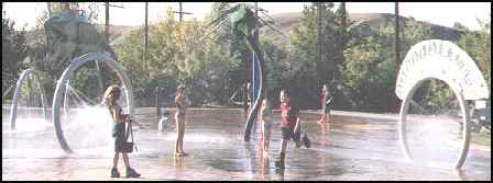 a water playground called spray park