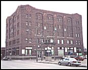the historic Rumely building. (60 kb)