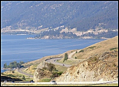 the new Vernon to Kelowna highway - 
near and across the bay -  367 kb