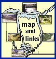 map with links to photos of Horseshoe Canyon